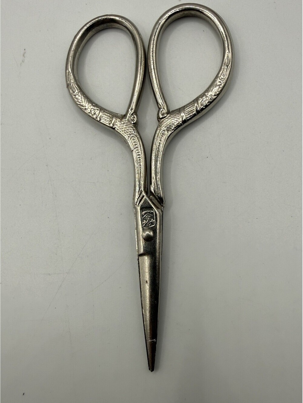 vintage Henckels Solingen ornate scissors 4 Inch